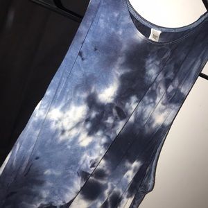 American apparel tie-dye dress